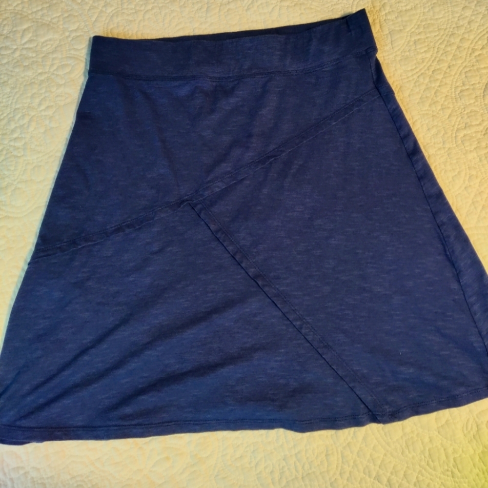 Horny Toad Navy Blue Skirt